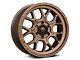 Fuel Wheels Tech Matte Bronze 6-Lug Wheel; 17x9; 1mm Offset (19-24 Silverado 1500)