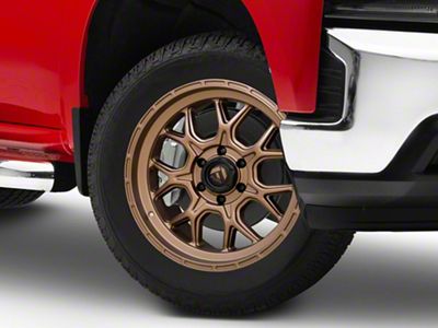 Fuel Wheels Tech Matte Bronze 6-Lug Wheel; 20x10; -18mm Offset (19-25 Silverado 1500)