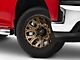 Fuel Wheels Traction Matte Bronze with Black Ring 6-Lug Wheel; 20x10; -18mm Offset (19-24 Silverado 1500)