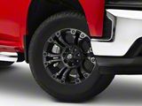 Fuel Wheels Vapor Matte Black Double Dark Tint 6-Lug Wheel; 18x9; 19mm Offset (19-25 Silverado 1500)