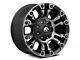 Fuel Wheels Vapor Matte Black Double Dark Tint 6-Lug Wheel; 20x9; 1mm Offset (19-24 Silverado 1500)