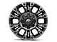 Fuel Wheels Vapor Matte Black Double Dark Tint 6-Lug Wheel; 20x9; 1mm Offset (19-24 Silverado 1500)