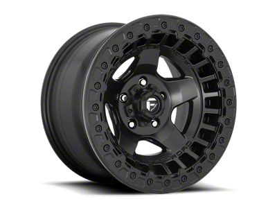 Fuel Wheels Warp Beadlock Matte Black 6-Lug Wheel; 17x9; -15mm Offset (19-24 Silverado 1500)