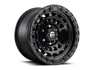 Fuel Wheels Zephyr Matte Black 6-Lug Wheel; 18x9; -12mm Offset (19-24 Silverado 1500)