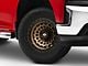 Fuel Wheels Zephyr Matte Bronze with Black Bead Ring 6-Lug Wheel; 17x9; -12mm Offset (19-24 Silverado 1500)