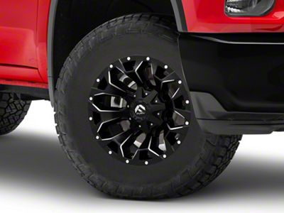 Fuel Wheels Assault Matte Black Milled 8-Lug Wheel; 18x9; 20mm Offset (20-24 Silverado 2500 HD)
