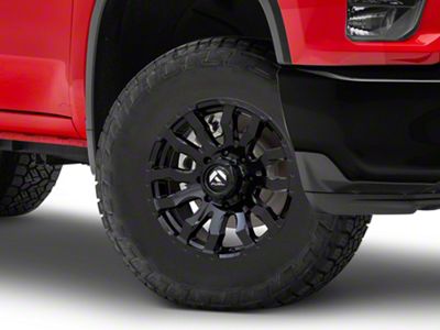 Fuel Wheels Blitz Gloss Black 8-Lug Wheel; 18x9; -12mm Offset (20-25 Silverado 2500 HD)