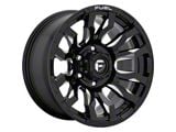 Fuel Wheels Blitz Gloss Black Milled 8-Lug Wheel; 18x9; 1mm Offset (07-10 Silverado 2500 HD)