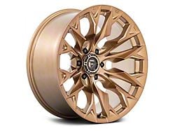 Fuel Wheels Flame Platinum Bronze 8-Lug Wheel; 20x10; -18mm Offset (20-24 Silverado 2500 HD)