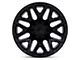 Fuel Wheels Flux Blackout 8-Lug Wheel; 20x9; 1mm Offset (07-10 Silverado 2500 HD)