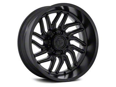 Fuel Wheels Hurricane Blackout 8-Lug Wheel; 20x10; -18mm Offset (07-10 Silverado 2500 HD)