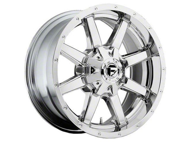Fuel Wheels Maverick Chrome 8-Lug Wheel; 18x9; 20mm Offset (20-24 Silverado 2500 HD)