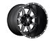 Fuel Wheels Maverick Matte Black Milled 8-Lug Wheel; 20x14; -76mm Offset (07-10 Silverado 2500 HD)