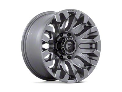 Fuel Wheels Quake Platinum 8-Lug Wheel; 18x9; 1mm Offset (20-24 Silverado 2500 HD)