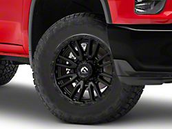 Fuel Wheels Rebel Matte Black 8-Lug Wheel; 20x9; 1mm Offset (20-25 Silverado 2500 HD)