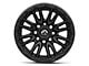 Fuel Wheels Rebel Matte Black 8-Lug Wheel; 20x9; 1mm Offset (20-24 Silverado 2500 HD)