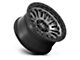 Fuel Wheels Rincon Matte Gunmetal with Black Ring 8-Lug Wheel; 20x9; 1mm Offset (07-10 Silverado 2500 HD)