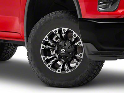 Fuel Wheels Vapor Matte Black with Gray Tint 8-Lug Wheel; 18x9; 20mm Offset (20-24 Silverado 2500 HD)