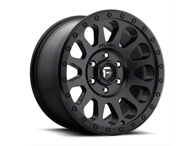 Fuel Wheels Vector Matte Black 8-Lug Wheel; 20x9; 20mm Offset (11-14 Silverado 2500 HD)