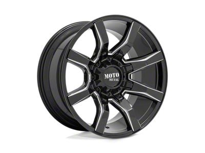 Fuel Wheels Zephyr Matte Black 8-Lug Wheel; 17x9; -12mm Offset (07-10 Silverado 2500 HD)