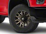 Fuel Wheels Blitz Matte Black Double Dark Tint 8-Lug Wheel; 18x9; 1mm Offset (20-25 Silverado 3500 HD SRW)