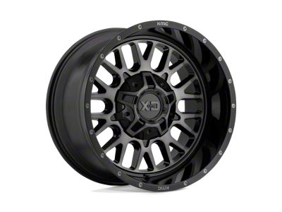 Fuel Wheels Clash Gloss Black 8-Lug Wheel; 20x10; -18mm Offset (20-24 Silverado 3500 HD SRW)