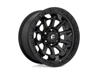 Fuel Wheels Covert Matte Black 8-Lug Wheel; 20x10; -18mm Offset (20-24 Silverado 3500 HD SRW)
