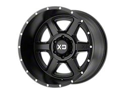 Fuel Wheels Hardline Gloss Black with Blue Tinted Clear 8-Lug Wheel; 22x12; -44mm Offset (20-24 Silverado 3500 HD SRW)