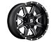Fuel Wheels Maverick Matte Black Milled 8-Lug Wheel; 18x9; -12mm Offset (07-10 Silverado 3500 HD SRW)