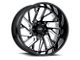 Fuel Wheels Quake Platinum 8-Lug Wheel; 18x9; 1mm Offset (07-10 Silverado 3500 HD SRW)