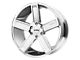 Fuel Wheels Quake Platinum 8-Lug Wheel; 20x9; 1mm Offset (07-10 Silverado 3500 HD SRW)
