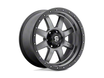 Fuel Wheels Rebel Matte Black 8-Lug Wheel; 22x12; -44mm Offset (07-10 Silverado 3500 HD SRW)