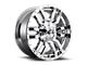 Fuel Wheels Sledge Chrome 8-Lug Wheel; 20x9; 1mm Offset (20-24 Silverado 3500 HD SRW)