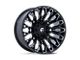 Fuel Wheels Strike Gloss Black Milled 8-Lug Wheel; 20x10; -18mm Offset (20-24 Silverado 3500 HD SRW)