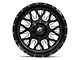 Fuel Wheels Stroke Gloss Black Milled 8-Lug Wheel; 20x10; -18mm Offset (20-24 Silverado 3500 HD SRW)
