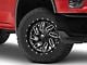 Fuel Wheels Triton Gloss Black Milled 8-Lug Wheel; 20x9; 20mm Offset (20-25 Silverado 3500 HD SRW)