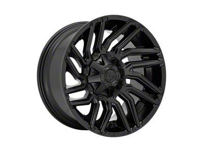 Fuel Wheels Typhoon Matte Black 8-Lug Wheel; 20x10; -18mm Offset (11-14 Silverado 3500 HD SRW)