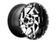 Fuel Wheels Zephyr Matte Black 8-Lug Wheel; 18x9; -12mm Offset (07-10 Silverado 3500 HD SRW)