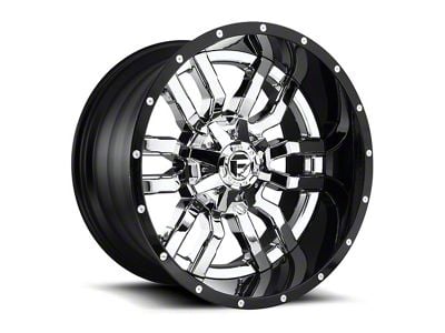 Fuel Wheels Sledge Chrome 6-Lug Wheel; 22x10; -13mm Offset (19-24 Sierra 1500)