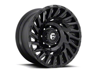 Fuel Wheels Cyclone Gloss Black 8-Lug Wheel; 20x10; -18mm Offset (17-22 F-250 Super Duty)