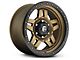 Fuel Wheels Anza Matte Bronze with Black Ring 6-Lug Wheel; 17x8.5; -6mm Offset (21-24 Tahoe)