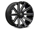 Fuel Wheels Contra Matte Black Milled 6-Lug Wheel; 20x9; 19mm Offset (21-24 Tahoe)