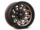 Fuel Wheels Covert Matte Bronze with Black Bead Ring 6-Lug Wheel; 17x9; -12mm Offset (21-24 Tahoe)