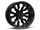 Fuel Wheels Flame Blackout 6-Lug Wheel; 20x10; -18mm Offset (21-24 Tahoe)