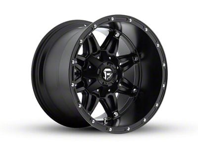 Fuel Wheels Hostage Matte Black 6-Lug Wheel; 18x12; -44mm Offset (21-24 Tahoe)