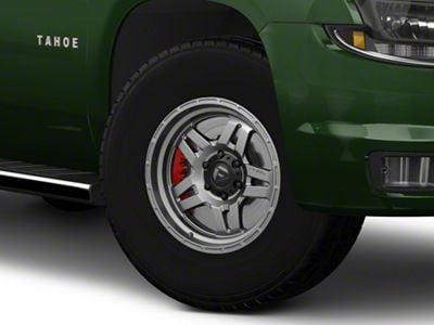 Fuel Wheels Oxide Matte Gunmetal 6-Lug Wheel; 17x8.5; 1mm Offset (15-20 Tahoe)