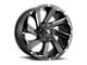 Fuel Wheels Razor Matte Black Milled 6-Lug Wheel; 20x9; 20mm Offset (21-24 Tahoe)