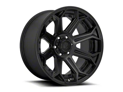 Fuel Wheels Siege Matte Black 6-Lug Wheel; 24x12; -44mm Offset (21-24 Tahoe)