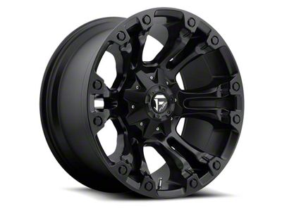 Fuel Wheels Vapor Matte Black 6-Lug Wheel; 18x8; 35mm Offset (21-24 Tahoe)