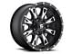 Fuel Wheels Throttle Matte Black Milled 6-Lug Wheel; 22x14; -76mm Offset (04-08 F-150)